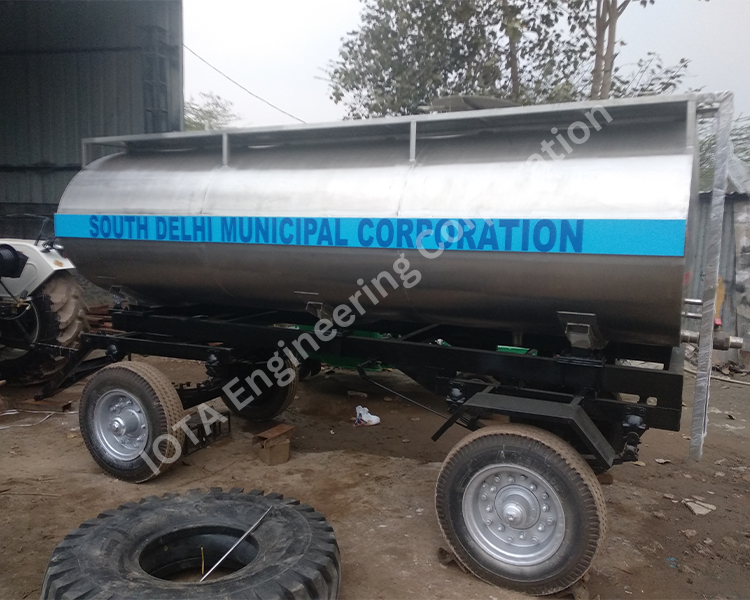Trailer Mounted Water Tanker Manufacturer in India
